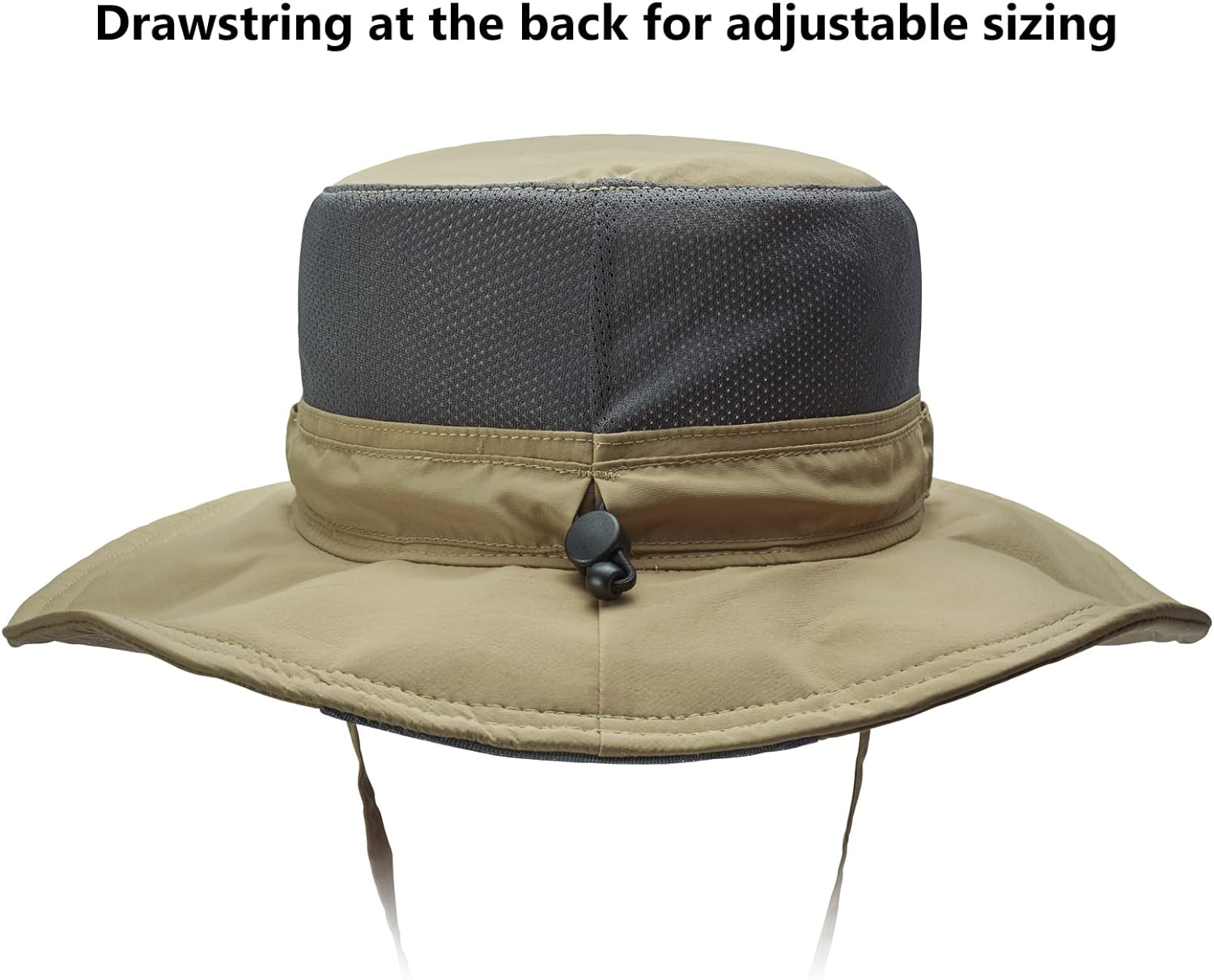 BASSDASH UPF 50+ Sun Fishing Hat Water Resistant with Detachable Neck ...